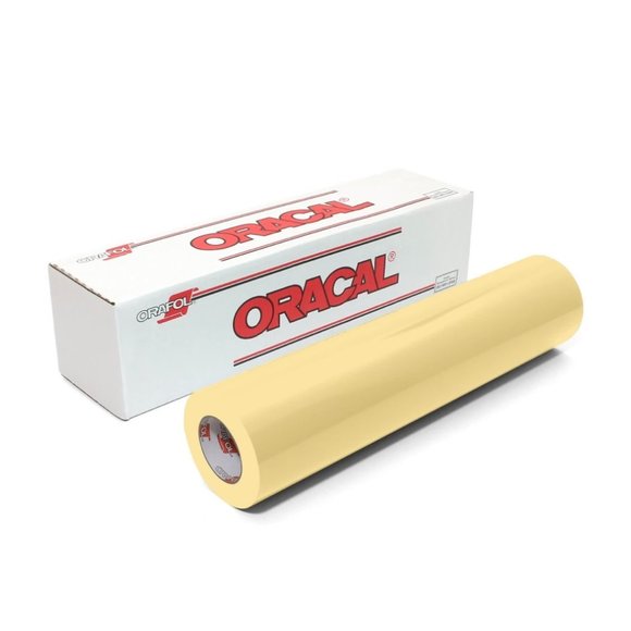 10 Sheets 15" x 12" CREAM ORACAL 651 Cricut Hobby Craft Vinyl Decal Sticker - Picture 1 of 3